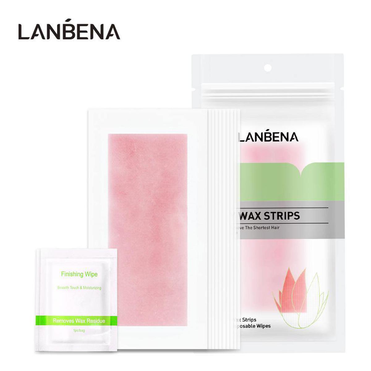 Picture of LANBENA Hair Removal Wax Paper PINK - 10 Wax