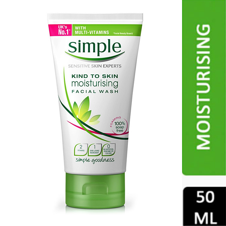 Picture of Simple Kind To Skin Moisturising Facial Wash - 50ml