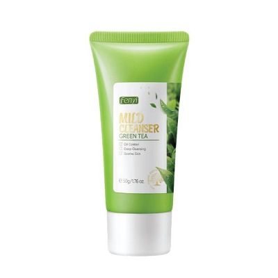 Picture of Fenyi Green Tea Cleanser Oil Control Face Wash Reduce Acne Pimples 50g