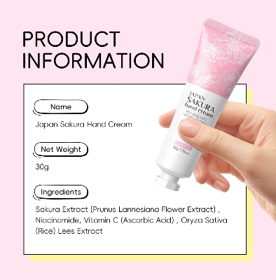 Picture of LAIKOU Sakura Hand Cream - 30g