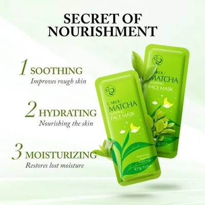 Picture of Laikou Matcha Sleeping Face Mask 1 PCS - 3g