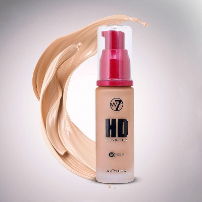 Picture of W7 HD Foundation - 30 ml ( Suede )