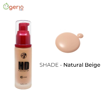 Picture of W7 HD Foundation - Natural Beige 30ml