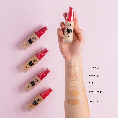 Picture of W7 HD Foundation - Natural Beige 30ml