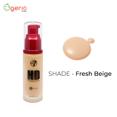 Picture of W7 HD Foundation - 30 ml ( Fresh Beige )