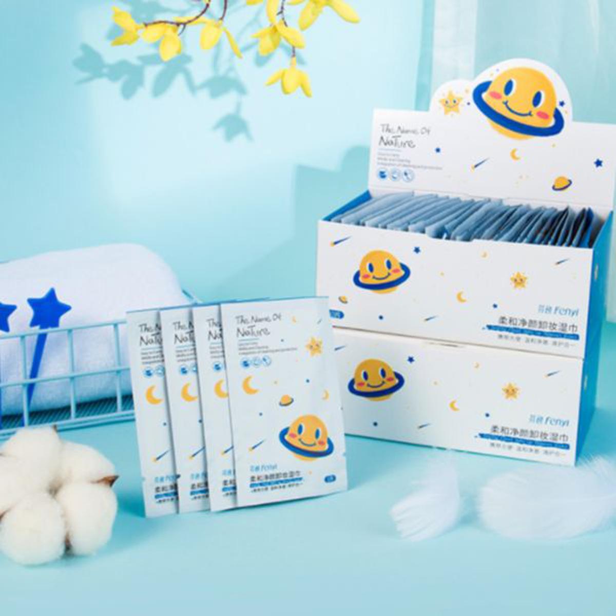 Picture of Fenyi Soft Cleansing Makeup Remover Wipes 30 pcs box