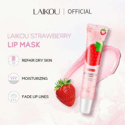 Picture of LAIKOU Strawberry Lip Mask Nourishing Moisturizing Lips Care - 18g