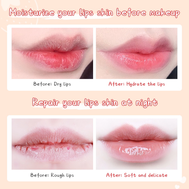 Picture of LAIKOU Strawberry Lip Mask Nourishing Moisturizing Lips Care - 18g