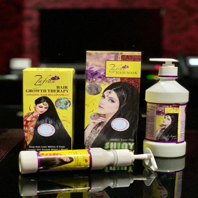 Picture of Zafran Hair Loss Combo  Hiar oil & Hair Mask Bundle Authentic and original