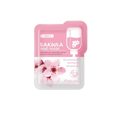 Picture of Laikou Japan Sakura Mud Mask - 7pcs
