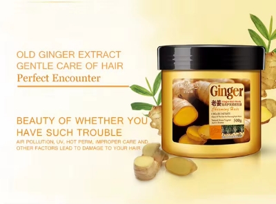 Picture of BIOAQUA Ginger Hair Mask Moisturizing Deep Repair Hair Care - 500 gm