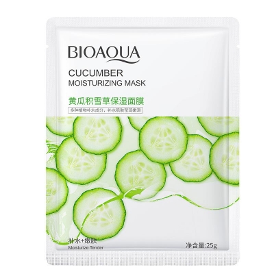 Picture of BIOAQUA Cucumber Moisturizing Nourishing Sheet Mask - 25g