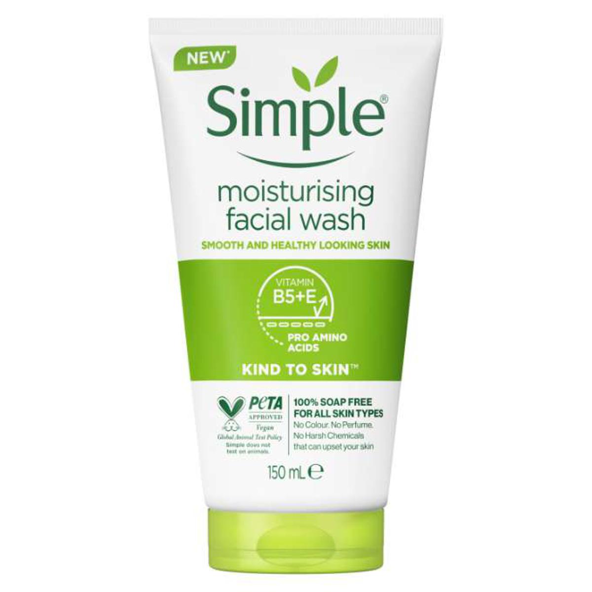 Picture of Simple Kind to Skin Moisturising Face Wash - 150 ml