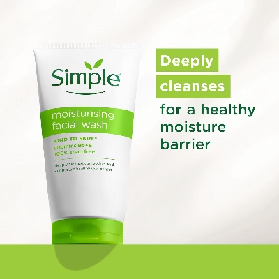 Picture of Simple Kind to Skin Moisturising Face Wash - 150 ml