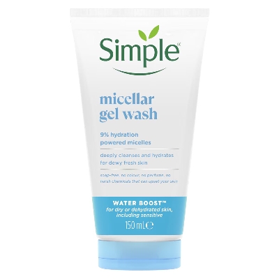 Picture of Simple Water Boost Micellar Facial Gel Wash - 150ml