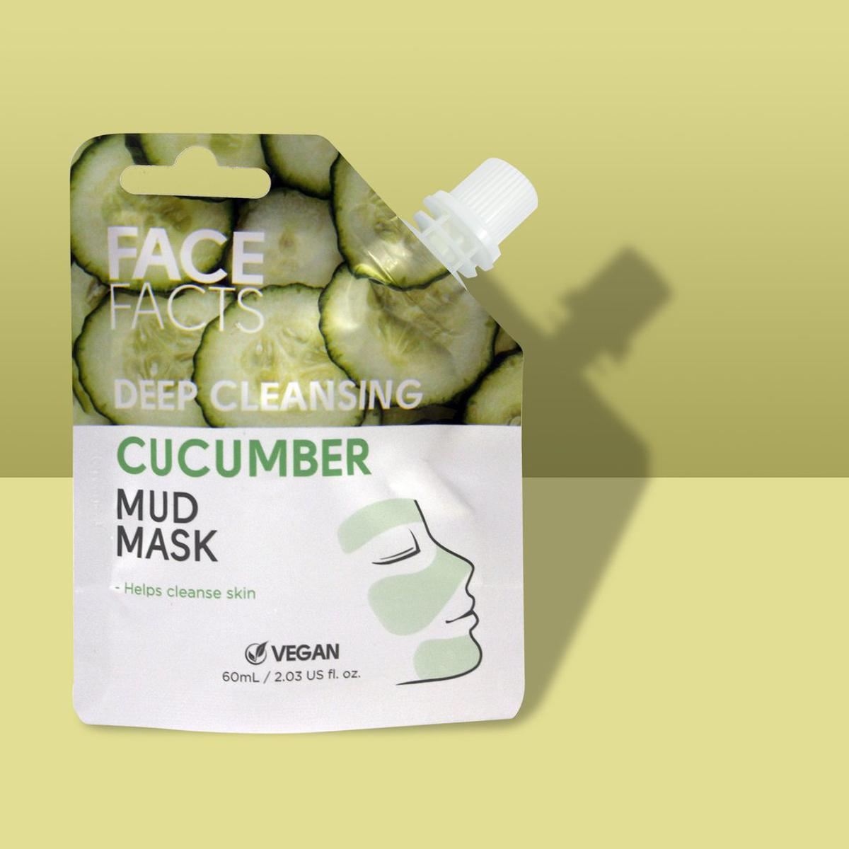 Picture of Face Facts Deep Cleansing Cucumber Mud Mask 60ml