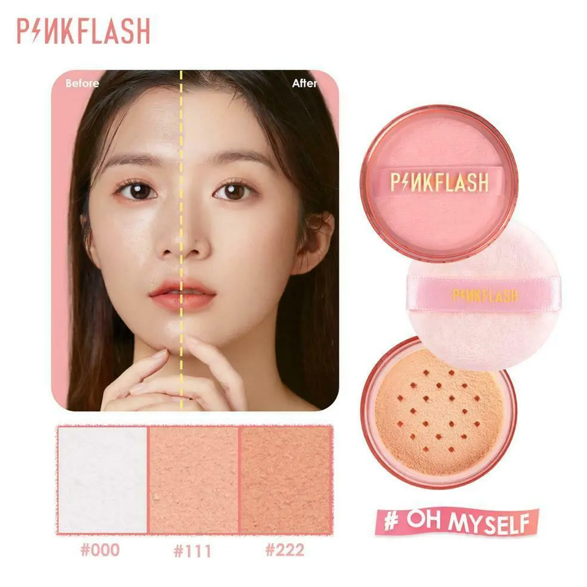 Picture of PINK FLASH Loose Powder Shade - 111