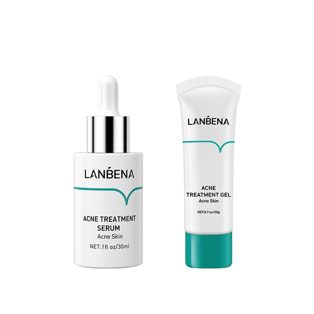 Picture of Lanbena Acne Treatment Serum & Gel (Acne Comboo)