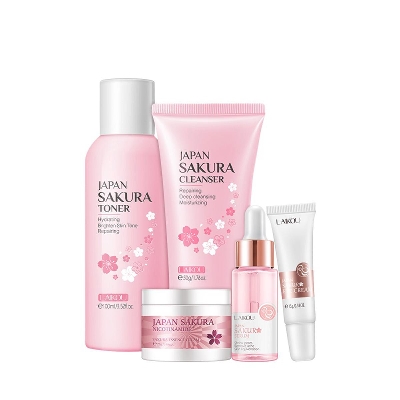 Picture of LAIKOU Sakura (Toner / Cream / Cleanser / Serum / Eye Cream ) Set 5pcs - 15g