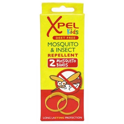 Picture of XPEL Kids Deet Free Mosquito & Insect Repellent Bands 2 Pcs
