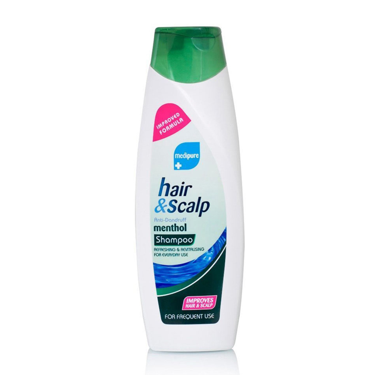 Picture of Medipure Hair & Scalp Anti Dandruff Menthol Shampoo 400ml