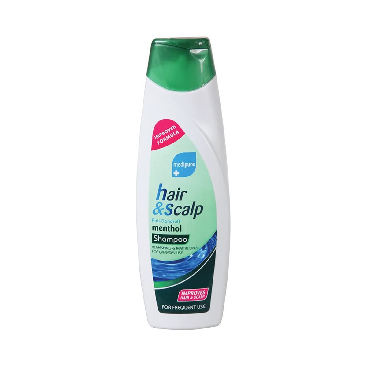 Picture of Medipure Hair & Scalp Anti Dandruff Menthol Shampoo 400ml