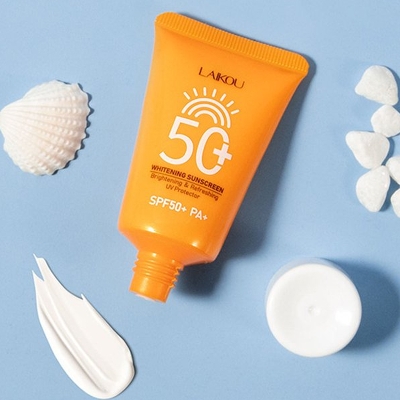 Picture of LAIKOU Brightening Sunscreen Waterproof Body Sunblock Cream UV Protection SPF50+ - 30g