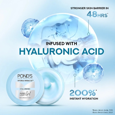 Picture of Ponds Super Light Gel with Hyaluronic Acid + Vitamin E  - 50ml