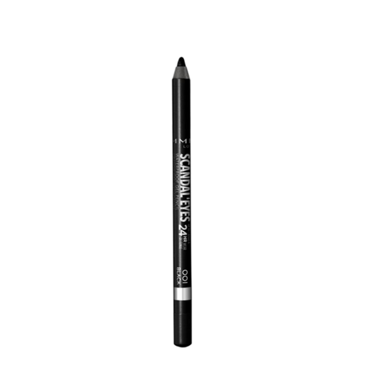 Picture of Rimmel Scandal eyes Waterproof Gel Pencil - Black Kajal
