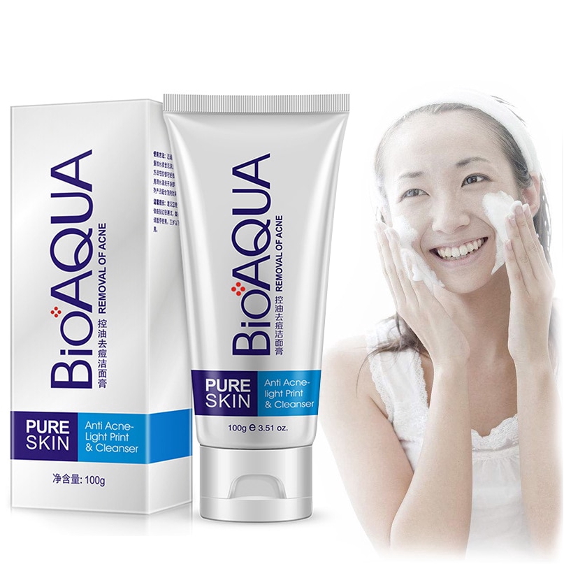 Picture of Bioaqua Removal of Acne Cleanser (Pure Skin Face Wash) 100g
