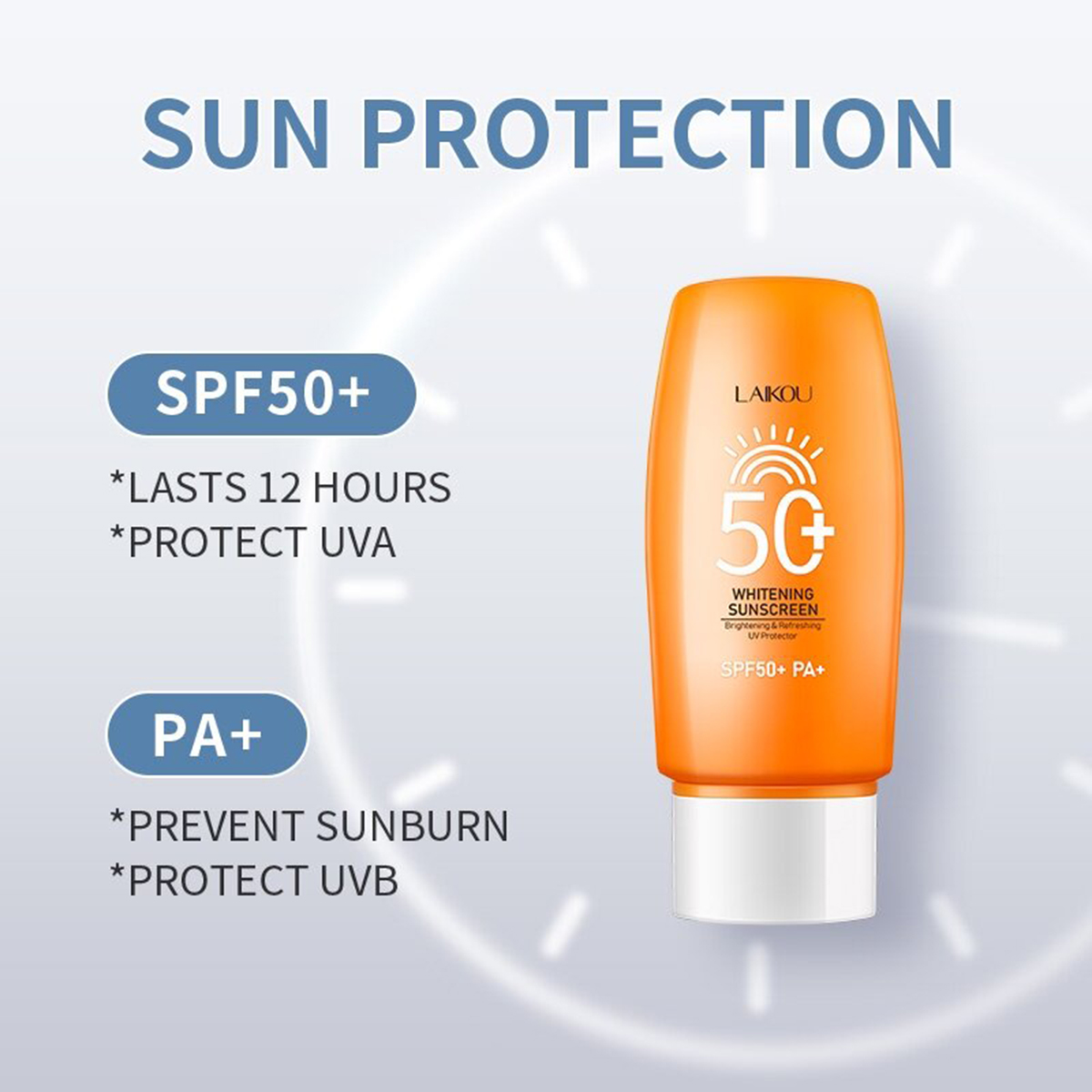 Picture of LAIKOU Sakura/Whitening/refreshing/bighting Sunscreen combo 4 PCS Set