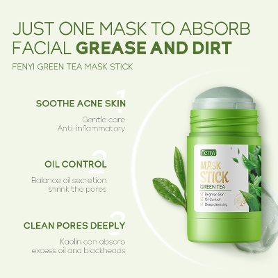 Picture of Fenyi Green Tea Cleanser/Toner/Lotion/Eye cream/Serum/Cream (Combo)