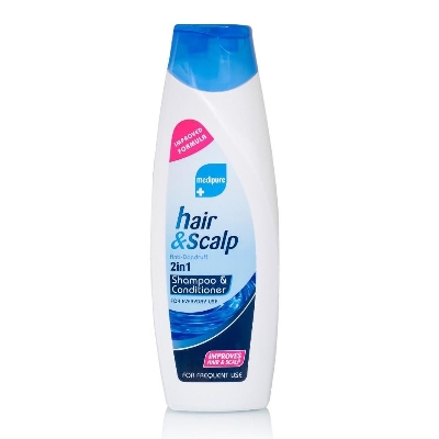 Picture of Medipure Hair & Scalp Anti Dandruff 2in1 Shampoo & Conditioner 400ml