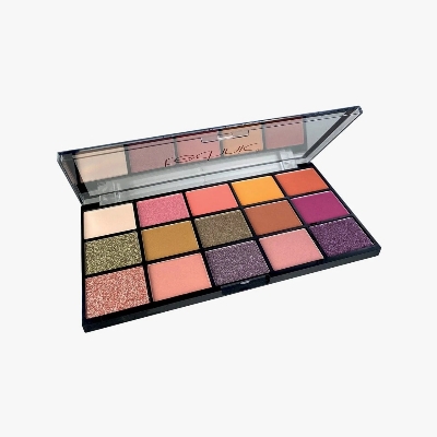 Picture of Technic Pressed Pigment Eyeshadow Palette 15 Color -Cinnamon Swirl