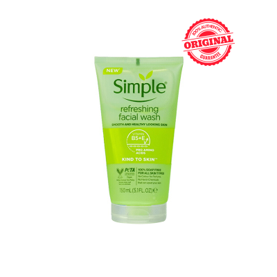 Picture of Simple Kind to Skin Refreshing Facial Wash & Hydrating Light Moisturiser Combo - (150ml +125ml)