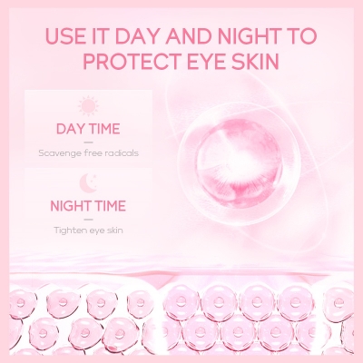 Picture of LAIKOU Sakura Eye Cream Anti-Aging Wrinkles Remover Dark Circles Eye Cream - 15gm