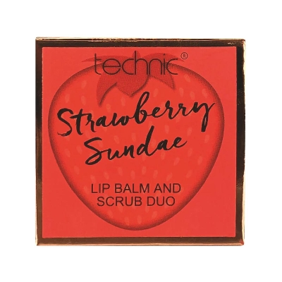 Picture of Technic Lip Balm and Scrub Duo - Strawberry Sundae