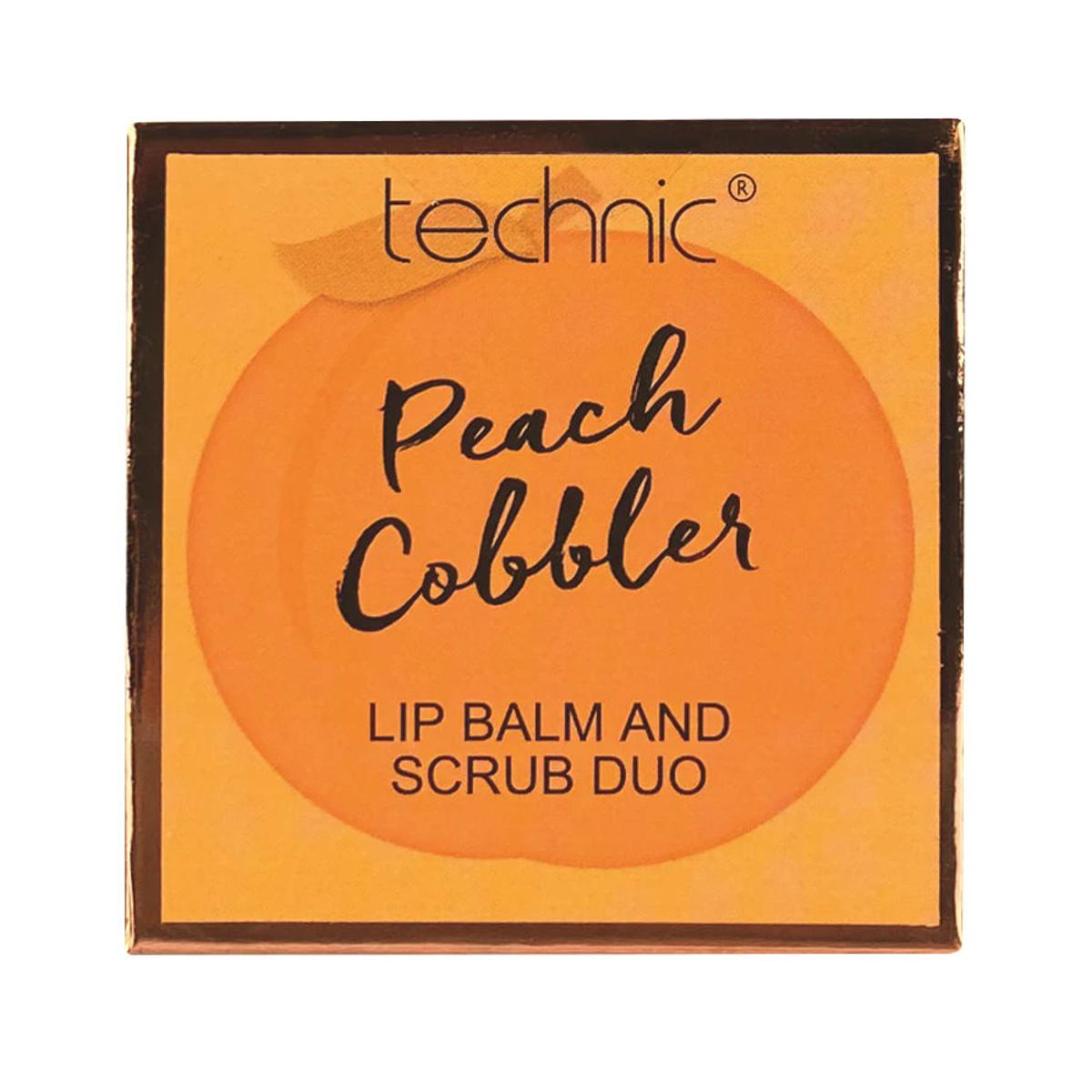 Picture of Technic Lip Balm and Scrub Duo - Peach Cobbler
