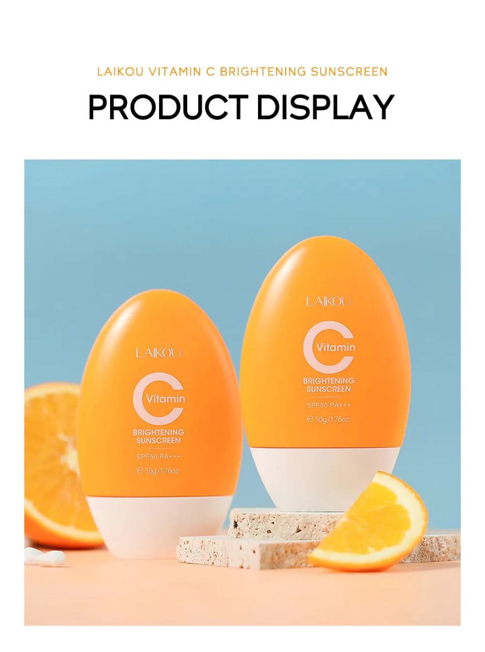 Picture of Laikou Vitamin C Brightening Sunscreen SPF50 - 50G