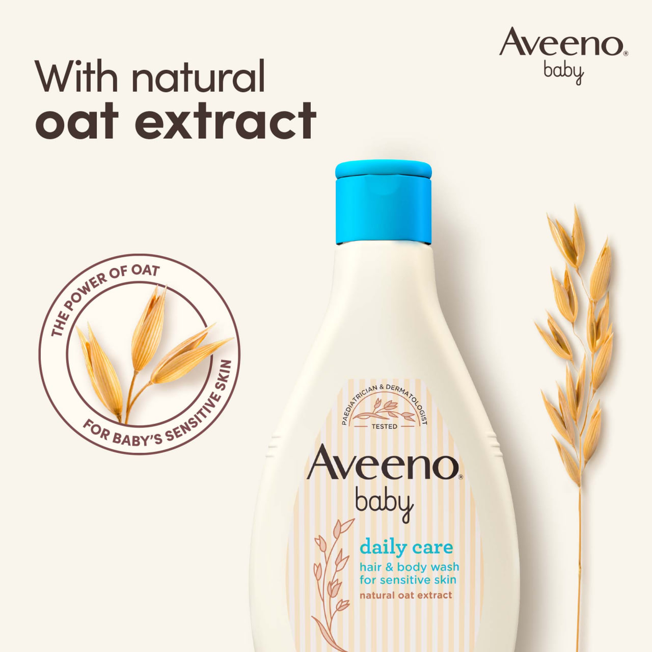 Picture of Aveeno Baby Daily Care Hair & Body Wash 250ml