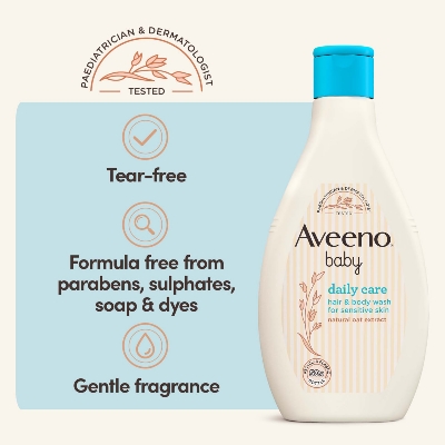 Picture of Aveeno Baby Daily Care Hair & Body Wash 250ml