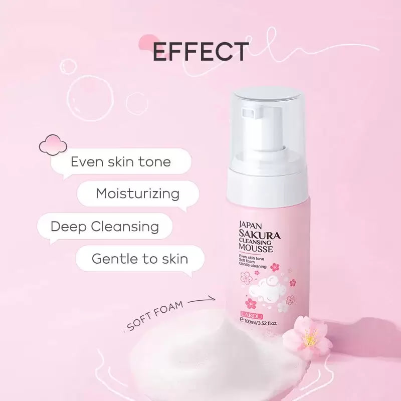 Picture of Laikou Japan Sakura Cleansing Mousse - 100ml
