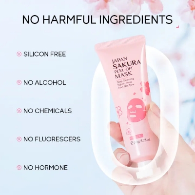Picture of Laikou Japan Sakura Peel Off Mask - 50g