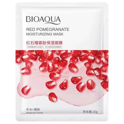 Picture of Bioaqua Red Pomegranate Sheet Mask - 25g