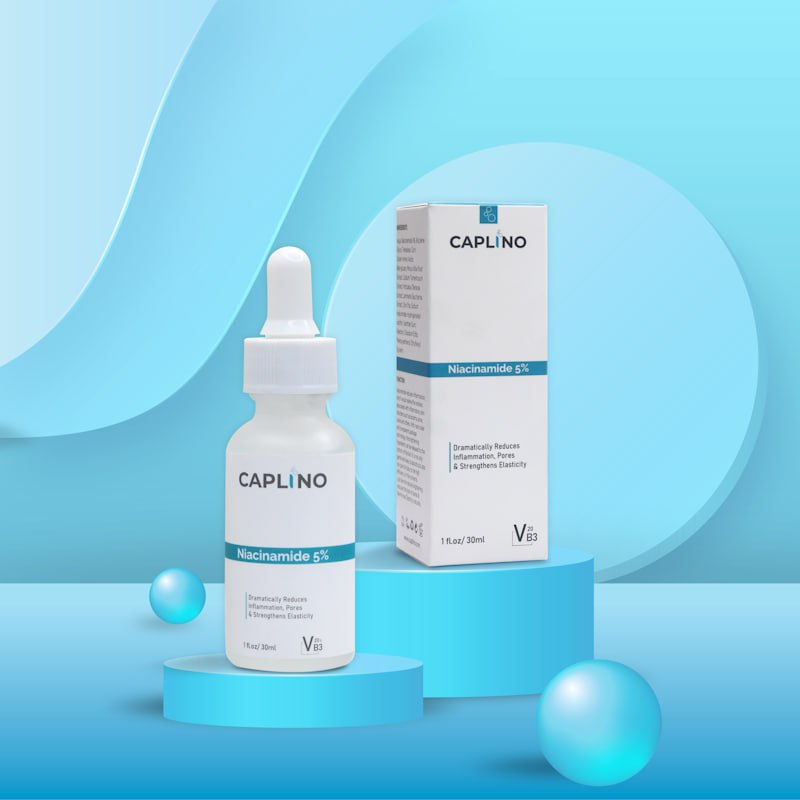 Picture of Caplino Niacinamide 5% Serum + Light Moisturizer Combo - [30ml/50ml]