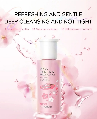 Picture of Laikou japan sakura Makeup Remover 100ml