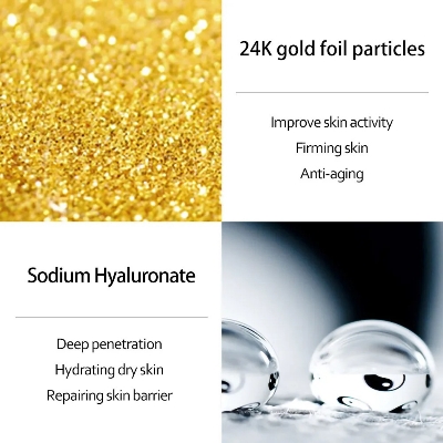 Picture of Melao 24k gold serum 99.9% pure gold-30ml