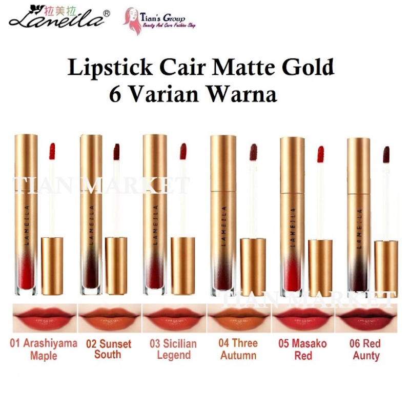 Picture of Lameila Velvet Lip Glaze Lipstick 06