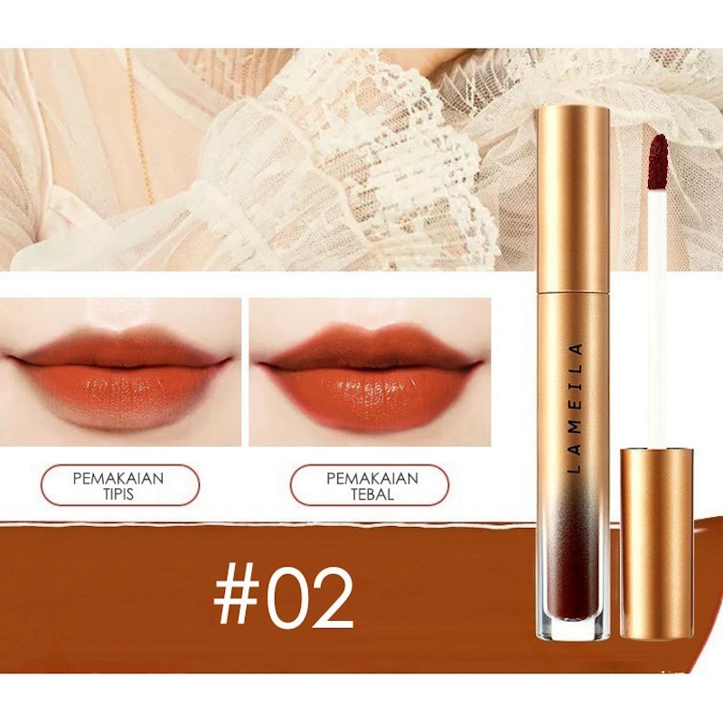 Picture of Lameila Velvet Lip Glaze Lipstick 02