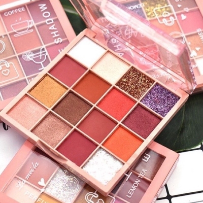 Picture of Lameila Eyeshadow 16 color 03 | Coffee Lemon Tea Bag